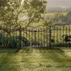 Vigoro Empire/Westbrook 41 in. x 2.3 in. x 2.3 in. Black Steel Fence Post (5-Pack) 25 Vigoro Empire/Westbrook 41 in. x 2.3 in. x 2.3 in. Black Steel Fence Post (5-Pack) -KANTE Sales black vigoro garden fencing 860398 5pk 76 1000