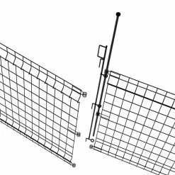 Vigoro 44 in. H x 36 in. W Steel Multi-Purpose No Dig Black Fence Panel (6-Pack) -KANTE Sales black vigoro garden fencing 860411 6pk a0 1000