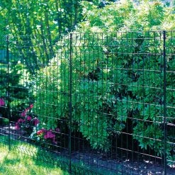 Vigoro 56 in. H Steel Multi-Purpose Black Fence Post 20 Vigoro 56 in. H Steel Multi-Purpose Black Fence Post -KANTE Sales black vigoro garden fencing 860428 76 1000