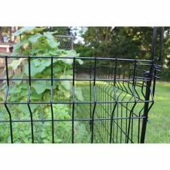 Vigoro 56 in. H Steel Multi-Purpose Black Fence Post 19 Vigoro 56 in. H Steel Multi-Purpose Black Fence Post -KANTE Sales black vigoro garden fencing 860428 fa 1000