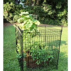 Vigoro 49 in. H Steel No Dig Multi-Purpose Black Latch 14 Vigoro 49 in. H Steel No Dig Multi-Purpose Black Latch -KANTE Sales black vigoro garden fencing 860435 4f 1000