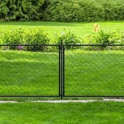 Vigoro 37.3 in. H x 51 in. W Steel Diamond Mesh Garden Fence Panel -KANTE Sales black vigoro garden fencing 860640 44 1000