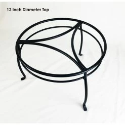 Vigoro 8 in. Black Metal Indoor Plant Stand 11 Vigoro 8 in. Black Metal Indoor Plant Stand -KANTE Sales black vigoro plant stands 51470 1f 1000