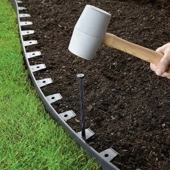 Vigoro 20 ft. No-Dig Landscape Plastic Edging Kit 14 Vigoro 20 ft. No-Dig Landscape Plastic Edging Kit -KANTE Sales black vigoro plastic edging 3001 20hd 6 a0 1000