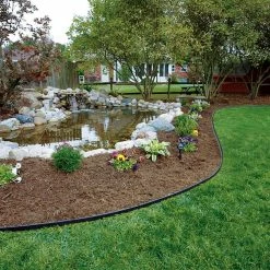 Vigoro 60 ft. No-Dig Landscape Plastic Edging Kit -KANTE Sales black vigoro plastic edging 3001 60hd 3 c3 1000