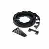 Vigoro 20 ft. x 2.25 in. Black Scalloped Polyethylene No-Dig Edging -KANTE Sales black vigoro plastic edging 3011 20hd 5 64 1000