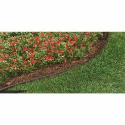 Vigoro 60 ft. x 0.5 in. x 4.5 in. Black Plastic Lawn Edging -KANTE Sales black vigoro plastic edging vig 60c 1f 1000