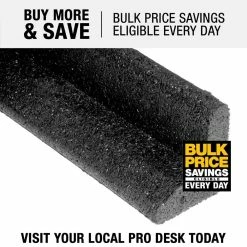 Vigoro EcoBorder 4 ft. Black Rubber Landscape Edging (48-Count/Pallet) -KANTE Sales black vigoro rubber edging ecobrd bl 48 77 1000
