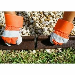 Vigoro EcoBorder 4 ft. Black Rubber Landscape Edging (6-Pack) -KANTE Sales black vigoro rubber edging ecobrd blk 6pk a0 1000