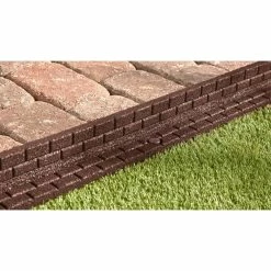 Vigoro 4 ft. Brown No-Dig Rubber Landscape Edging (6-Pack) 22 Vigoro 4 ft. Brown No-Dig Rubber Landscape Edging (6-Pack) -KANTE Sales brown vigoro rubber edging dcbfe4bn6 76 1000
