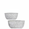 SULLIVANS Gray Cement Flower Pot (Set of 2) 2 SULLIVANS Gray Cement Flower Pot (Set of 2) -KANTE Sales cement sullivans plant pots cmt1133 64 1000