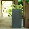 KANTE 20 in. H Square Charcoal Lightweight Concrete/Fiberglass Indoor Outdoor Elegant Tall Planter 1 KANTE 20 in. H Square Charcoal Lightweight Concrete/Fiberglass Indoor Outdoor Elegant Tall Planter -KANTE Sales charcoal kante plant pots osf0002a c60121 64 1000