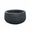 KANTE Medium 10 in. Tall Charcoal Lightweight Concrete Round Outdoor Bowl Planter -KANTE Sales charcoal kante plant pots rc0051c c60121 64 1000