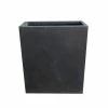 KANTE 26.8 in. Tall Charcoal Lightweight Concrete Modern Long and High Rectangle Planter 2 KANTE 26.8 in. Tall Charcoal Lightweight Concrete Modern Long and High Rectangle Planter -KANTE Sales charcoal kante plant pots rf0111a c60121 64 1000