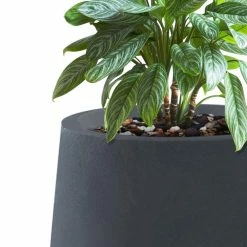 KANTE 26.5 in., 20 in. & 13.1 in. H Round Charcoal Concrete Tall Planters (Set of 3), Outdoor Indoor Large with Drainage Holes 17 KANTE 26.5 in., 20 in. & 13.1 in. H Round Charcoal Concrete Tall Planters (Set of 3), Outdoor Indoor Large with Drainage Holes -KANTE Sales charcoal kante plant pots rf2015023abc c60121 1f 1000