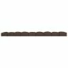 Vigoro Roman Stone 48 in. Rubber Garden Edging Earth (Pack of 2) -KANTE Sales earth vigoro rubber edging mt5001789cm 64 1000