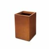 KANTE 19 in. H Faux Weathering Steel Concrete Tall Square Planter, Modern Outdoor/Indoor Lightweight with Drainage Hole -KANTE Sales faux weathering steel kante plant pots rf0007c c91942 64 1000