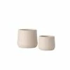 SULLIVANS Gray Ceramic Planter (Set of 2) 1 SULLIVANS Gray Ceramic Planter (Set of 2) -KANTE Sales gray sullivans plant pots cm2943 64 1000