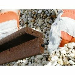 Vigoro EcoBorder 4 ft. Grey Rubber Landscape Edging (48-Count/Pallet) -KANTE Sales gray vigoro rubber edging ecobrd gy 48 1d 1000