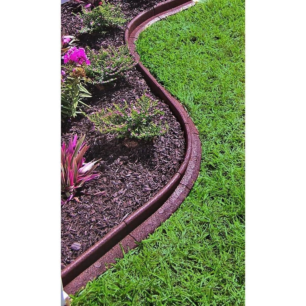Vigoro EcoBorder 4 ft. Green Rubber Landscape Edging (6-Pack) 14 Vigoro EcoBorder 4 ft. Green Rubber Landscape Edging (6-Pack) - Image 12