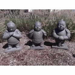 KANTE 19 in. H Sculpting Clay Lightweight Concrete/Fiberglass Indoor Outdoor Praying Standing Warrior Statue -KANTE Sales kante garden statues ospd0010a c70041 1f 1000