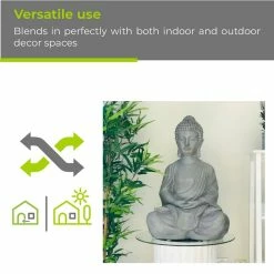 KANTE Lightweight Sitting Meditating Buddha Zen Indoor -KANTE Sales kante garden statues r141006 c80021 76 1000