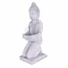 KANTE 12.8 in. H Gray Cement Buddha Tealight Candle Holder Garden Statue Ornament -KANTE Sales kante garden statues sx20200173 64 1000