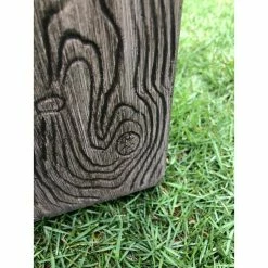 KANTE 31 in and 23 in. L Rectangular Lodgepole Concrete/Fiberglass Indoor Outdoor Elegant Long Planters (Set of 2) -KANTE Sales lodgepole kante plant pots osf0219ab c81051 1f 1000