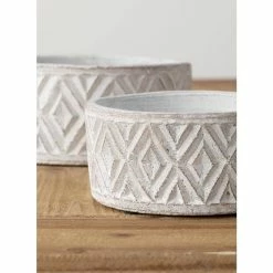 SULLIVANS Multi-Color Cement Planter (Set of 2) 9 SULLIVANS Multi-Color Cement Planter (Set of 2) -KANTE Sales multicolor sullivans plant pots cmt1184 1f 1000