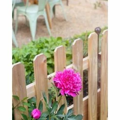 Vigoro 37.1 in. H x 45.35 in. W Cedar Garden Fence Panel -KANTE Sales natural cedar wood vigoro garden fencing 860664 4f 1000