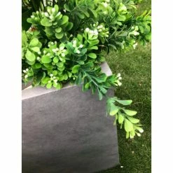 KANTE Set of 3 Lightweight Modern Square Outdoor Planters, 16 in., 12 in. and 10 in. Tall, Natural Concrete 15 KANTE Set of 3 Lightweight Modern Square Outdoor Planters, 16 in., 12 in. and 10 in. Tall, Natural Concrete -KANTE Sales natural concrete kante plant pots rf0001abcc80021 76 1000