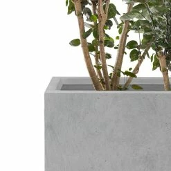 KANTE 6.89"W x 19.49"L x 15.94"H Rectangular Natural Finish Lightweight Concrete and Fiberglass Long Planter w/ Drainage Hole 14 KANTE 6.89"W x 19.49"L x 15.94"H Rectangular Natural Finish Lightweight Concrete and Fiberglass Long Planter w/ Drainage Hole -KANTE Sales natural concrete kante plant pots rf0260a c80021 1f 1000