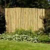 Vigoro 6 ft. x 8 ft. Natural Full Round Bamboo Fence
