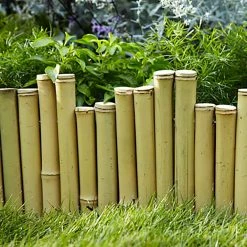 Vigoro Natural Pipe Organ 8 in. Bamboo Garden Fence 11 Vigoro Natural Pipe Organ 8 in. Bamboo Garden Fence -KANTE Sales natural vigoro garden fencing 4477408 4f 1000