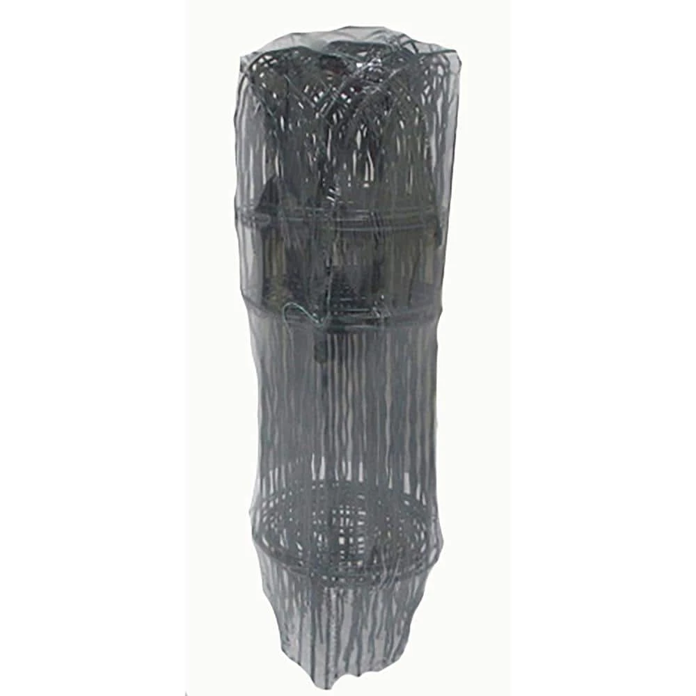 Vigoro 14 in. x 20 ft. Rolled Metal Garden Fence, Green 4 Vigoro 14 in. x 20 ft. Rolled Metal Garden Fence, Green - Image 2