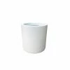 KANTE 15.8 in. W Round Pure White Concrete/Fiberglass Indoor Outdoor Modern Seamless Planter 1 KANTE 15.8 in. W Round Pure White Concrete/Fiberglass Indoor Outdoor Modern Seamless Planter -KANTE Sales pure white kante plant pots osc0119c c80011 64 1000