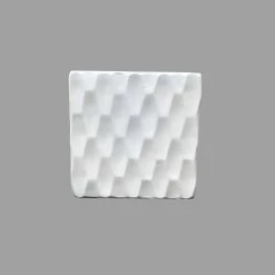 KANTE 16 in. W Square Pure White Concrete/Fiberglass Indoor Outdoor Elegant Retro Planter -KANTE Sales pure white kante plant pots osf0201c c80011 fa 1000