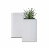 KANTE 28 in. and 24 in. Tall, Pure White Lightweight Concrete and Weather Resistant Fiberglass Rectangle Outdoor (Set of 2) 1 KANTE 28 in. and 24 in. Tall, Pure White Lightweight Concrete and Weather Resistant Fiberglass Rectangle Outdoor (Set of 2) -KANTE Sales pure white kante plant pots rf0002bc c80011 64 1000