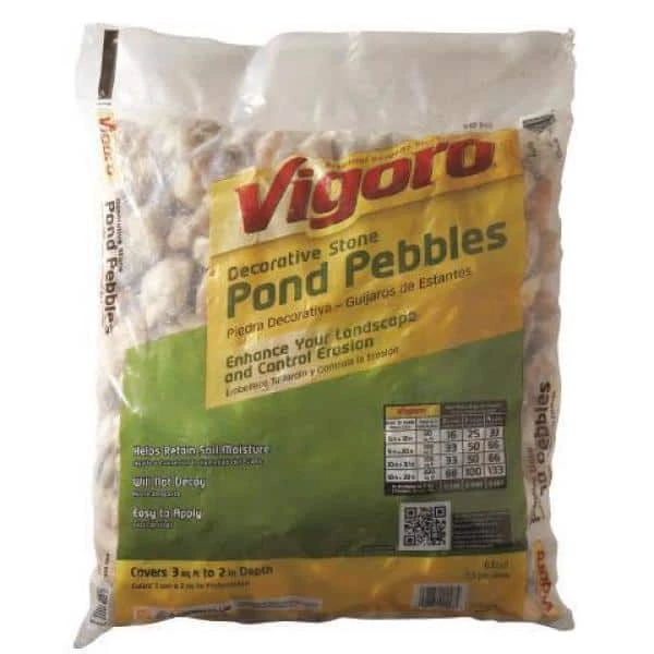 Vigoro 0.5 cu. ft. Bagged Pond Pebble Landscape Rock 6 Vigoro 0.5 cu. ft. Bagged Pond Pebble Landscape Rock - Image 4