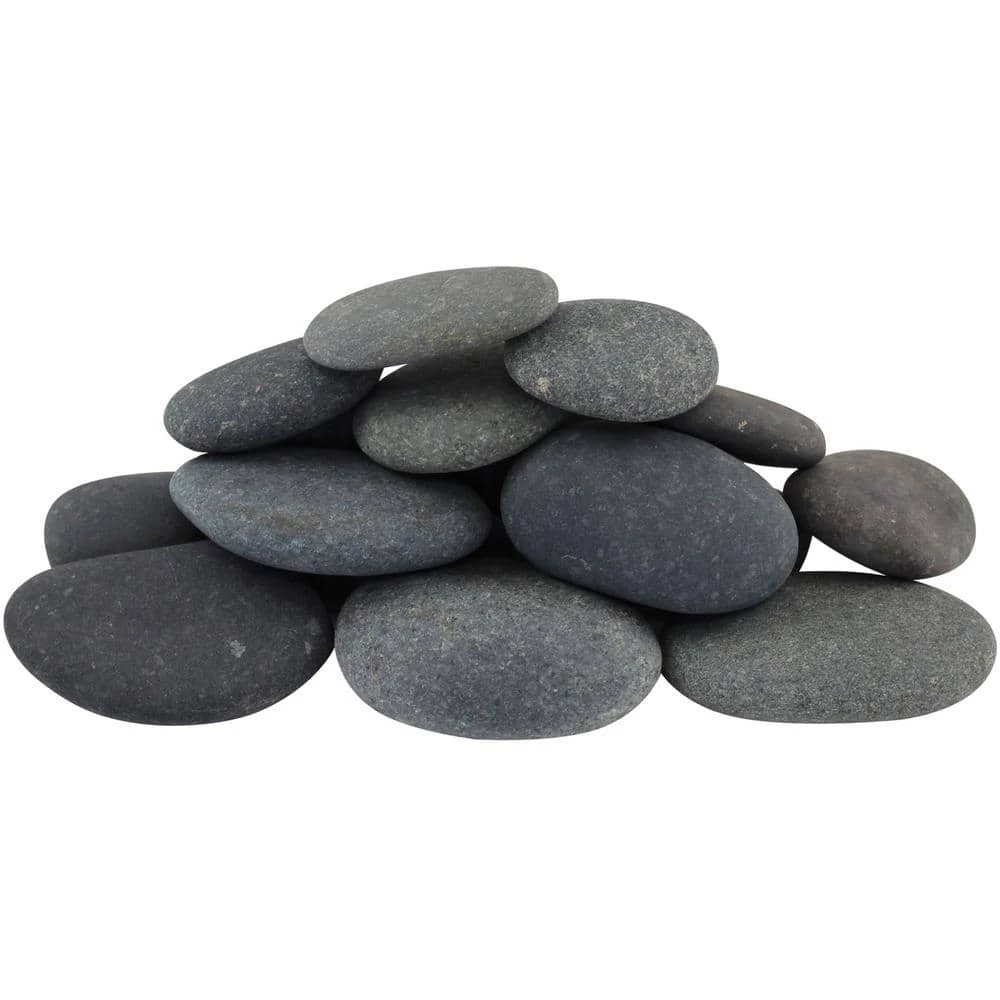 Vigoro 0.25 cu. ft. 20 lbs. 1 in. to 3 in. Grey Mexican Beach Pebble Landscape Rock 3 Vigoro 0.25 cu. ft. 20 lbs. 1 in. to 3 in. Grey Mexican Beach Pebble Landscape Rock