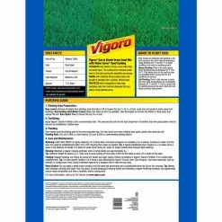 Vigoro 20 lbs. Sun and Shade Grass Seed Mix with Water Saver Seed Coating -KANTE Sales vigoro grass seed 25687 40 1000