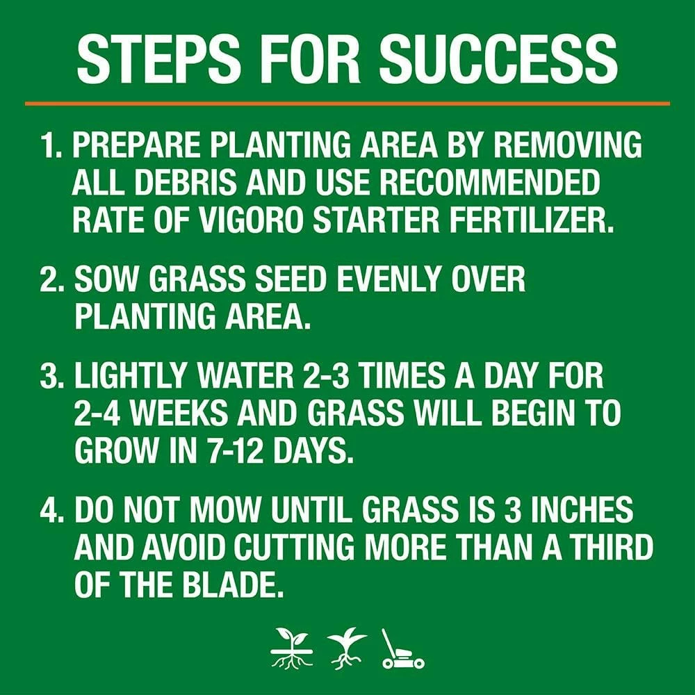 Vigoro 3 lbs. Dense Shade Grass Seed Mix with Water Saver Seed Coating 9 Vigoro 3 lbs. Dense Shade Grass Seed Mix with Water Saver Seed Coating - Image 7