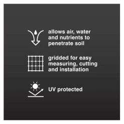 Vigoro 6 ft. x 100 ft. 3 oz. Woven Weed Barrier 11 Vigoro 6 ft. x 100 ft. 3 oz. Woven Weed Barrier -KANTE Sales vigoro landscape fabric 46613 c3 1000
