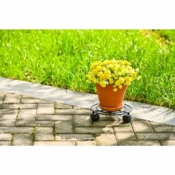 Vigoro 10 in. OPP Metal Wire Plant Caddy 10 Vigoro 10 in. OPP Metal Wire Plant Caddy -KANTE Sales vigoro planter caddies 710266500 1f 1000