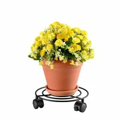 Vigoro 10 in. OPP Metal Wire Plant Caddy 11 Vigoro 10 in. OPP Metal Wire Plant Caddy -KANTE Sales vigoro planter caddies 710266500 44 1000