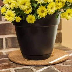 Vigoro 10 in. Cork Mat 12 Vigoro 10 in. Cork Mat -KANTE Sales vigoro planter saucers cm10phbdi 44 1000