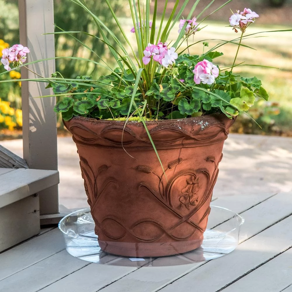 Vigoro 17 in. Plastic Plant Saucer 4 Vigoro 17 in. Plastic Plant Saucer - Image 2