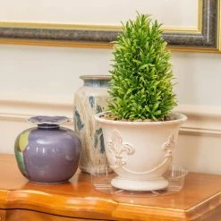 Vigoro 8 in. Plastic Plant Saucer -KANTE Sales vigoro planter saucers vs8vg 44 1000