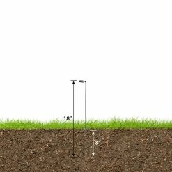 Vigoro 18 in. H x 1.50 in. W Steel Plant Prop -KANTE Sales vigoro tomato cages 611872 hd 4f 1000