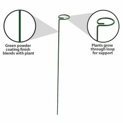 Vigoro 36 in. H x 2.24 in. W Metal Plant Prop 16 Vigoro 36 in. H x 2.24 in. W Metal Plant Prop -KANTE Sales vigoro tomato cages 613672 hd 4f 1000